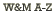 W and M A to Z Index